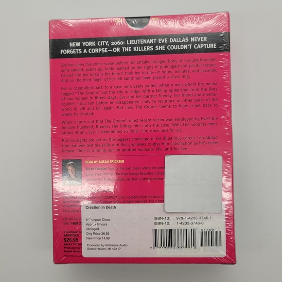 JD ROBB/NORA ROBERTS | Creation In Death audiobook - Picture 2 of 2